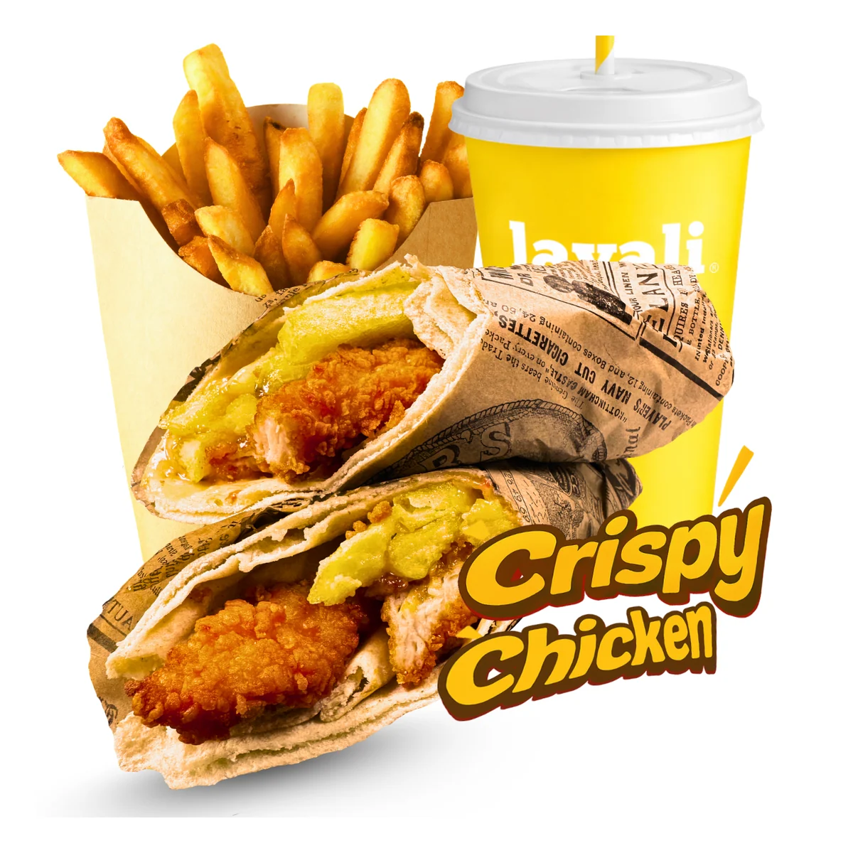 PitaRoll poulet croustillant